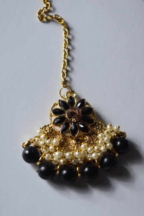 Gold Plated Flower Necklace Set
